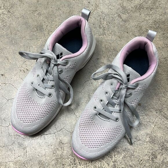 Mishansha gray pink sneakers - Picture 1 of 6